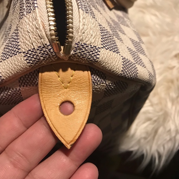 Auth Louis Vuitton speedy 30 azur - Picture 5 of 11